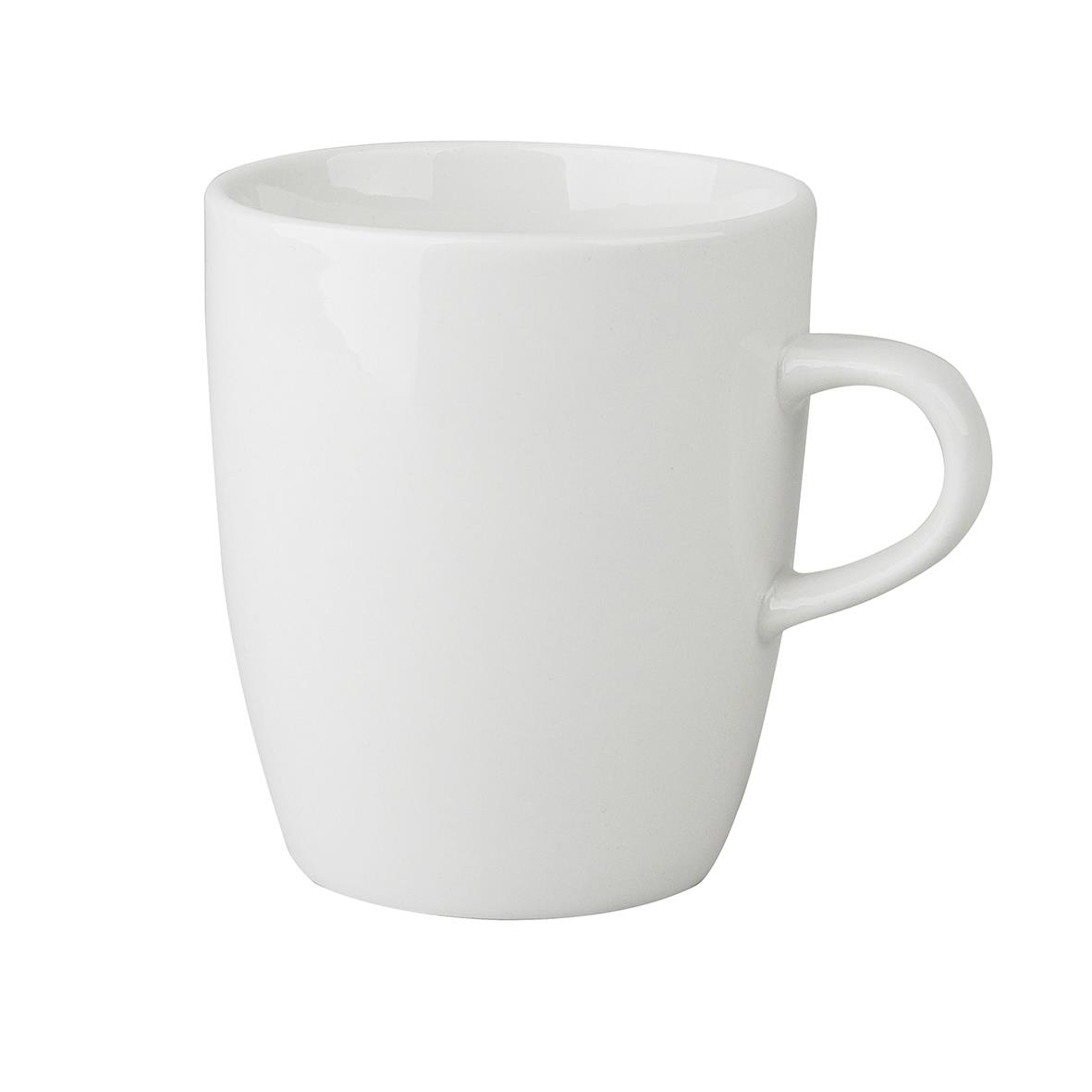 Weißer Tasse Cynthia mit Aufdruck